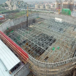 Bâtiment de stade de football de maison de cadre de structure métallique de conception - 1 mètre carré (MOQ)